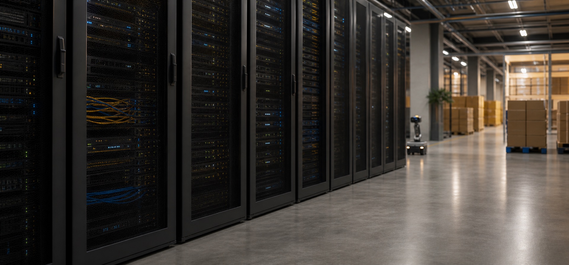 Data center and operations corridor